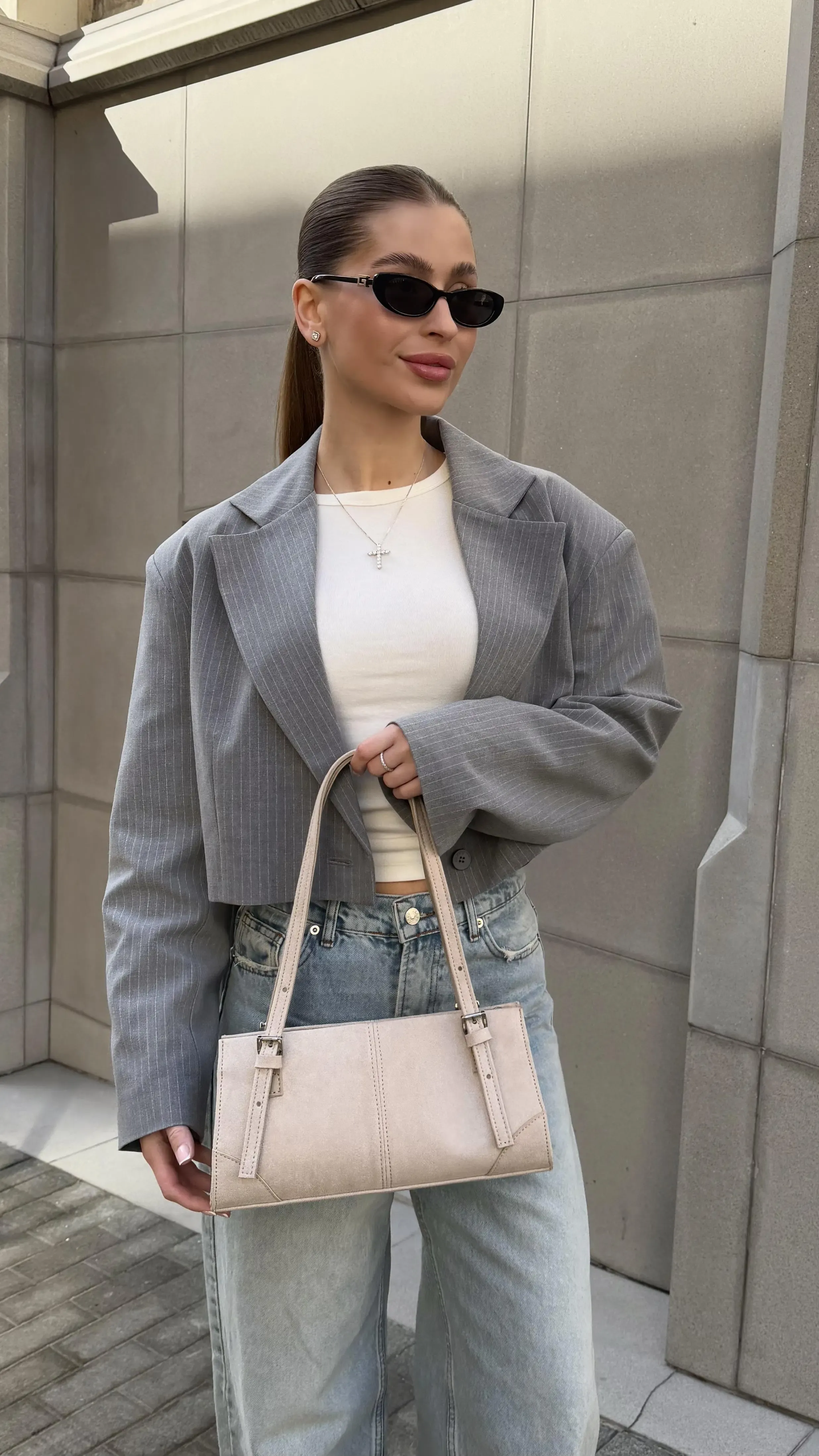 MIRA BAG SUEDE BEIGE